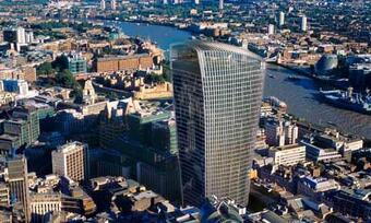 Walkie Talkie tuning in - City of London, Walkie Talkie 87% full following latest lettings