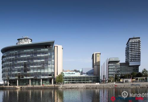 Offices to let in Business center for rent on 1 Lowry Plaza, The Quays, Salford, Digital World Centre, M50 3UB Manchester City Centre