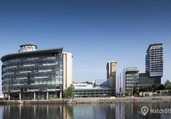 Business center for rent on 1 Lowry Plaza, The Quays, Salford, Digital World Centre, M50 3UB Manchester City Centre